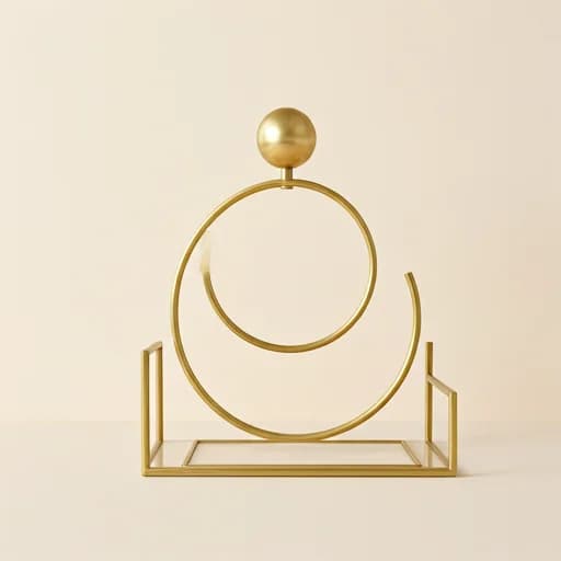 Home decor with brass accents and earthy textures